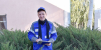 В службе газовой, друзья, время не теряю зря - Народное слово