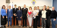 В военном следственном управлении по Северному флоту прошло торжественное вручение медалей Министерства обороны РФ  «За вклад в укрепление обороны РФ» - ВСУ СК России по СФ