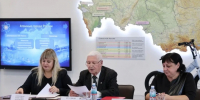 Сегодня в Культурно-просветительском центре памяти ликвидаторов аварии на Чернобыльской АЭС прошло заседание Совета старейшин посёлка Волоконовка. - Волоконовский муниципальный округ