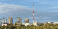 городские горки  телевышка на Крупской Паруса над Камой - Новый Компаньон