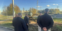 Заместитель Главы Нина Герщук провела пеший обход - Павлово-Посадский район