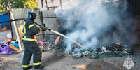 В Новомосковске сгорели три мусорных контейнера - ИА Новомосковск Сегодня