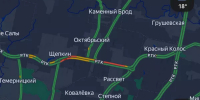 На Северном обходе Ростова собралась восьмикилометровая пробка из-за ДТП - DonDay.Ru