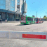 Фото: PRIMPRESS | Невнимательный автомобилист протаранил новый шлагбаум в центре Владивостока - PrimPress.Ru