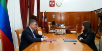 Ректор ставропольского вуза обсудила с главой Дагестана сопровождение проектов - ИА Победа 26
