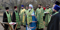 Владыка Максимилиан совершил молебен на месте будущего храма в честь Преподобного Сергия Радонежского - ИРНИТУ