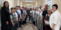 Праздничное мероприятие, посвящённое дню пожилых людей в АНО РЦ “Балкыш”-(Сияние). - Сабинский район