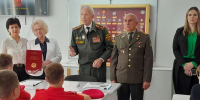 В школе №4 имени Г.К. Жукова станицы Динской прошел урок мужества - Газета Трибуна