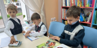 Детская библиотека № 27. Экскурсия «Здравствуй, Книжная страна!» в рамках первоКЛАССной акции «Библиотека ждёт тебя!» - ЦБС г. Саратова