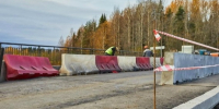 В Великоустюгском округе завершили восстановление моста через реку Стригу на 5-м километре дороги Великий Устюг – Будрино. - Великоустюгский муниципальный округ