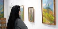 В Карачаево-Черкесском государственном университете имени У. Д. Алиева открыта выставка «Творческая палитра» - Газета День республики