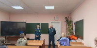 Открытый урок в МКОУ «Муезерская СОШ» - МЧС Республики Карелия