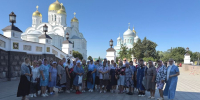 Семьи защитников Отечества побывали в Дивеево - Министерство труда и соцзащиты