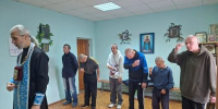 Священник Димитрий Викулин совершил Таинства Исповеди и Причастия в Сосновском доме социального обслуживания - Пензенская Епархия