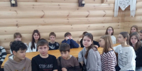 Шестиклассники средней школы №2 г.Лакинска  в музее "Русская изба" - Центр дополнительного образования