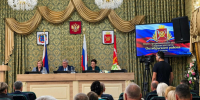 Председателем районного Собрания депутатов 7 созыва избран Е.П.Луганцев - Октябрьский район