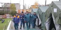 В Курганской области проходят мероприятия второго этапа штабной тренировки по гражданской обороне - МЧС