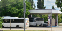 Несмотря на сложности с поставками топлива, автобусы продолжали курсировать по полуострову в обычном режиме. - Крымская правда