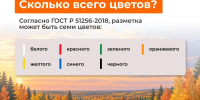 Думаете, что на дороге есть только два цвета разметки: белый и желтый? На самом деле их семь! - Министерство инфраструктуры и транспорта ЛНР