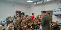 В Дагестане росгвардейцы встретились с учениками профильного класса - Росгвардия