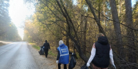 На территории микрорайона Новосиликатный проводятся работы в рамках месячника осенней санитарной очистки - Администрация г. Барнаул