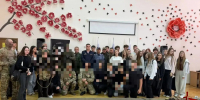 В Дзержинском округе росгвардейцы и общественники организовали для школьников урок безопасности - Росгвардия
