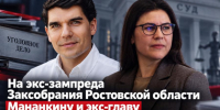 Уголовное дело возбудили на экс-зампреда Заксобрания Ростовской области Мананкину и экс-главу Центра компетенций Санина - Bloknot-Rostov.Ru