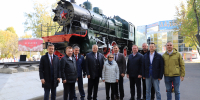 Паровоз на улице Луначарского засиял новыми красками - Пензенская городская Дума