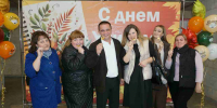 ПОЗДРАВИЛИ УЧИТЕЛЕЙ - Добринский муниципальный район