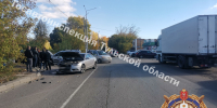 В Новомосковске столкнулись три автомобиля - ГТРК