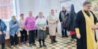 Накануне дня памяти Преподобного Сергия Радонежского, в Сретенской церкви с. Нововолково - Глазовская Епархия