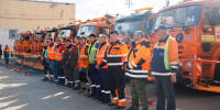 К зиме готовы: смотр уборочной техники в Петродворцовом районе прошёл без замечаний - Петродворцовый район