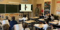 В Сорокинской СОШ № 1 провели экоурок «Безопасность в лесу» - Госохотдепартамент Тюменской области