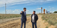 В Енотаевском округе Астраханской области ведутся работы по ремонту дорог по обращениям жителей - Единая Россия