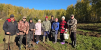 В рамках экологической инициативы активисты Яна-Булякского сельского поселения вышли на посадку деревьев! - Тукаевский район