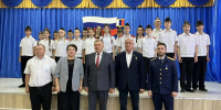 В Адыгее учащиеся профильного кадетского класса Следственного комитета Российской Федерации дали клятву кадета - Следственный комитет