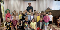 Огнеборцы Сергиево-Посадского гарнизона провели обучающие занятия с детьми по сигналам гражданской обороны - ГУ МЧС МО