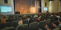 В ПОЛИТЕХЕ ПЛАТОВА ПРОШЛА ЛЕКЦИЯ «КУЛЬТУРА РОССИИ: ТВОЁ ПРИЗВАНИЕ» - Новочеркасский политехнический институт