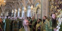 Всенощное бдение в Трапезном храме Свято-Троицкой Сергиевой Лавры - Ардатовская епархия