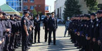В Майкопе министр внутренних дел по Адыгее проверил готовность сотрудников ППСП - ИА Адыгея Сегодня