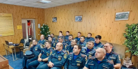В Лермонтове прошла служебная подготовка офицерского состава МЧС Ставрополья - МЧС Ставропольского края