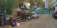 В центре Кирова ограничили проезд из-за аварии - Город Киров