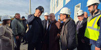 Губернатор Ленобласти осмотрел стройплощадку водоочистных сооружений в Волхове - Единая Россия