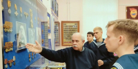 Первокурсники Института «Морская академия» знакомятся с историей флота и университета - ГМА им. адм. С.О.Макарова