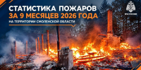 Огонь не спрашивает: статистика пожаров за девять месяцев - МЧС