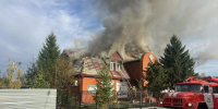 В селе Петровское загорелось торговое здание на площади 540 квадратных метров - OnlineTambov.Ru