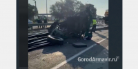 На трассе под Армавиром произошло ДТП с участием 6 автомобилей - GorodArmavir.Ru