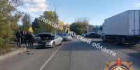 В Новомосковске в тройном ДТП пострадал человек. - Молодой коммунар