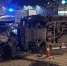 Внедорожник врезался в припаркованные авто и опрокинулся на юго-востоке Москвы - M24.Ru