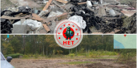 Возле поселка Овсяное ликвидировали свалку объемом 50 кубометров - Online47.Ru